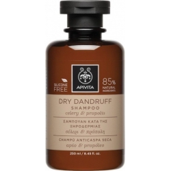 Apivita Dry Dandruff Σαμπουάν κατά της Ξηροδερμίας Με Σέλερι Και Πρόπολη 250ml