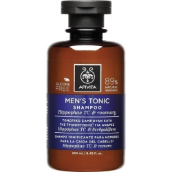 Apivita Men's Tonic Κατά της Ανδρικής Τριχόπτωσης με Hippophae TC & Δενδρολίβανο 250ml