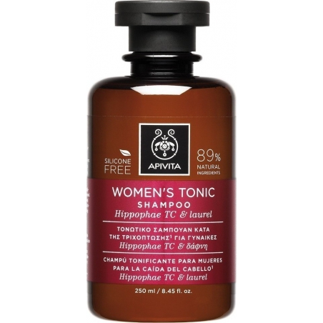 Apivita Women's Tonic Γυναικείας Τριχόπτωσης Hippophae TC & Δάφνη 250ml