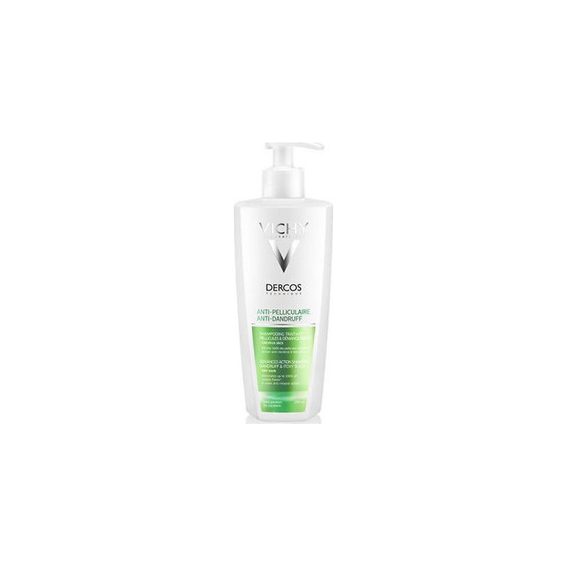 Vichy Dercos Anti - Dandruff Shampoo Dry Hair Pump 390ml