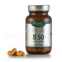 Power Health Classics Platinum Range Vitamin B50 Complex 30 κάψουλες