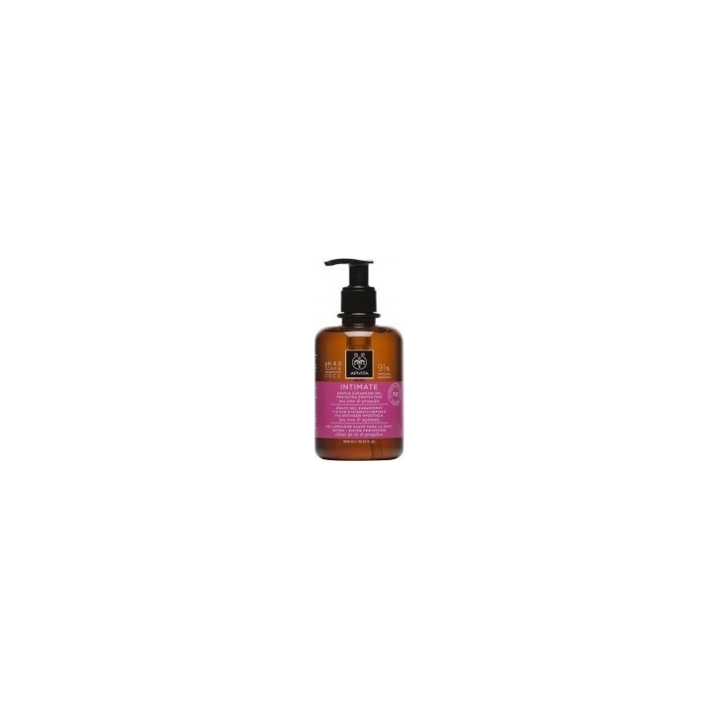 Apivita Intimate Plus Απαλό Gel Καθαρισμού για την Ευαίσθητη Περιοχή πρόπολη & τεϊόδεντρο 300ml