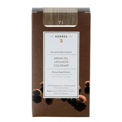 Korres Argan Oil Advanced Colorant 7.1 Ξανθό Σαντρέ 50ml