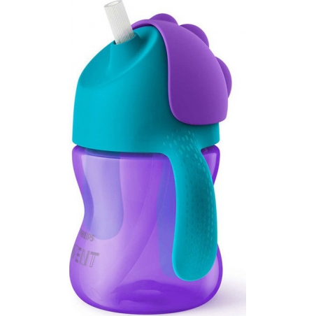 Philips Avent - Κύπελλο με Καλαμάκι Μωβ 9m+ 200ml scf796/02 Philips Avent - Κύπελλο με Καλαμάκι Μωβ 9m+ 200ml scf796/02