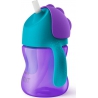 Philips Avent - Κύπελλο με Καλαμάκι Μωβ 9m+ 200ml scf796/02
