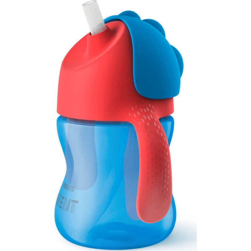 Philips Avent - Κύπελλο με Καλαμάκι Μπλε 9m+ 200ml scf796/01