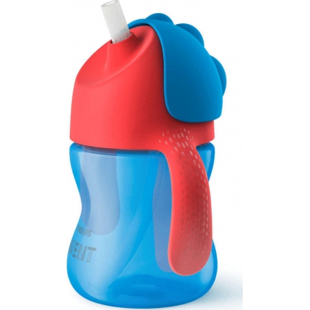 Philips Avent - Κύπελλο με Καλαμάκι Μπλε 9m+ 200ml scf796/01