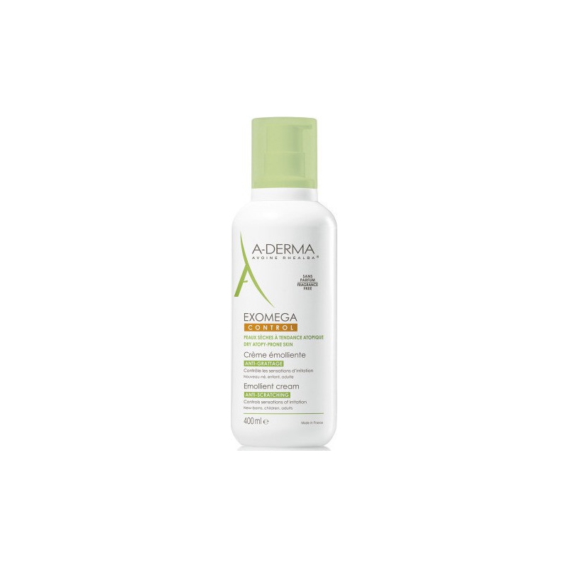 A-Derma Exomega Control Creme Emolliente Anti-Scratching 400ml