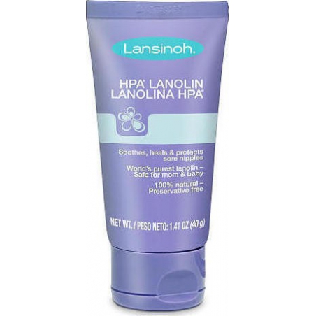 Lansinoh Λανολίνη ΗΡΑ για Προστασία των Θηλών, 40ml Lansinoh Λανολίνη ΗΡΑ για Προστασία των Θηλών, 40ml