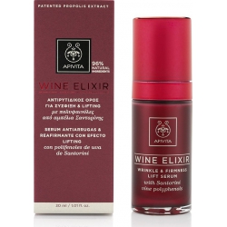 Apivita Wine Elixir Αντιρυτιδικός Ορός για Σύσφιξη & Lifting με Πολυφαινόλες από Αμπέλια Σαντορίνης 30ml