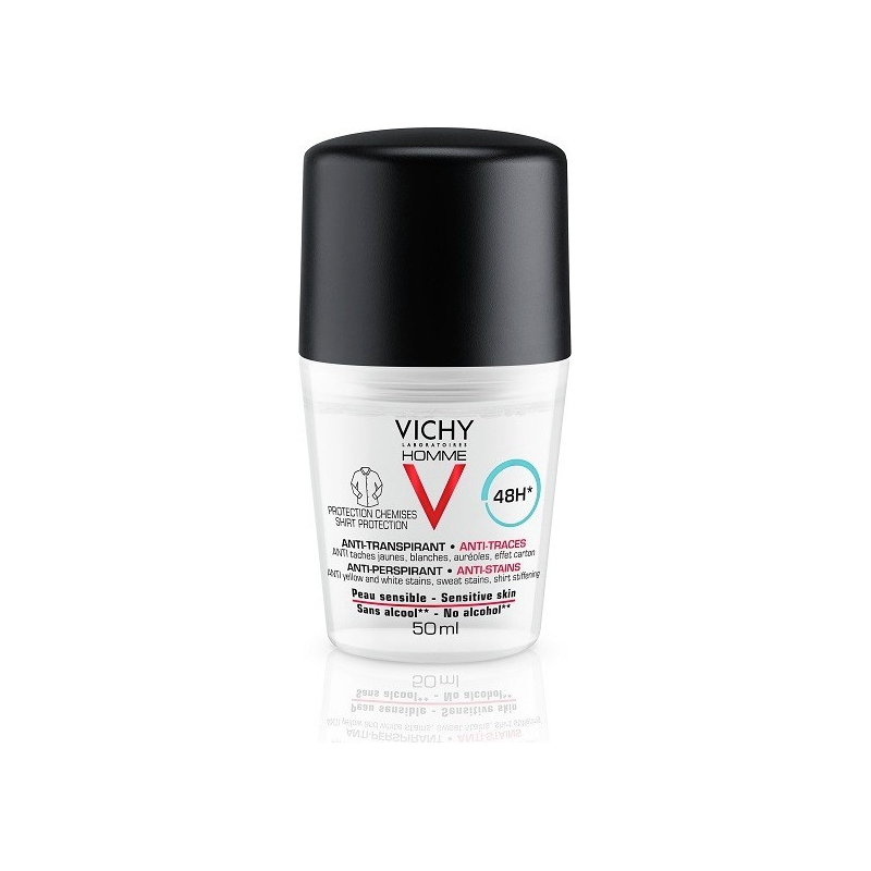 Vichy Homme Anti-Perspirant 48h Sensitive Skin Roll-On 50ml