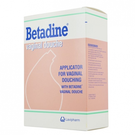 Betadine Vaginal Douche Συσκευή Για Κολπικές Πλύσεις 1TEM Betadine Vaginal Douche Συσκευή Για Κολπικές Πλύσεις 1TEM