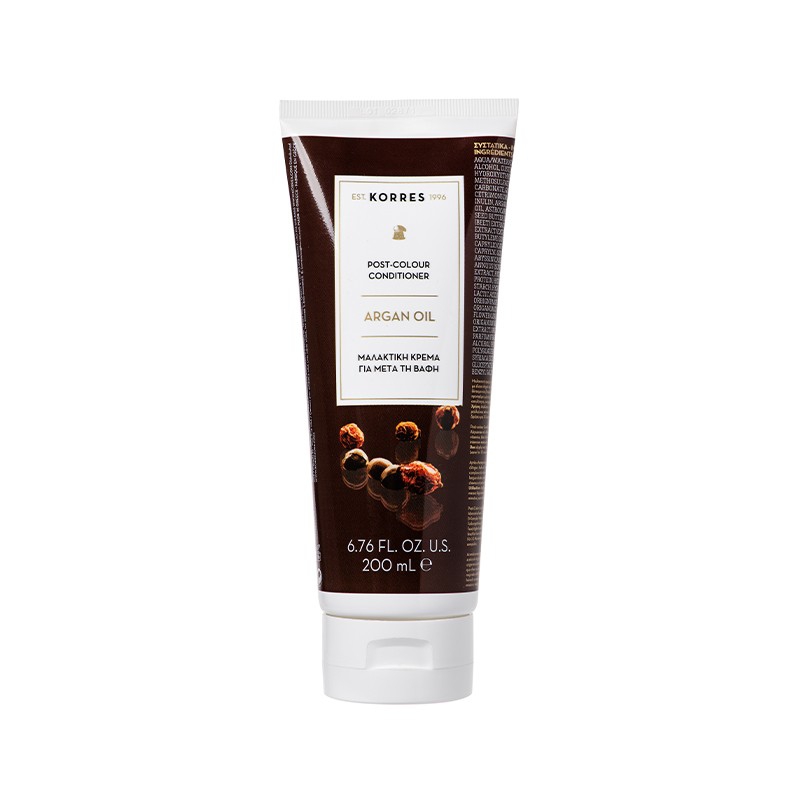 Korres Argan Oil Μαλακτική Κρέμα για μετά τη βαφή 200ml
