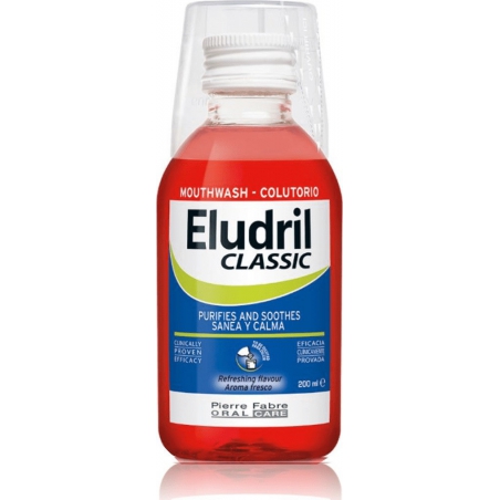 Eludril Classic Στοματικό Διάλυμα Χλωρεξιδίνης 200ml