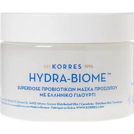 Korres Hydra Biome Probiotic Superdose Face Mask 100ml Korres Hydra Biome Probiotic Superdose Face Mask 100ml