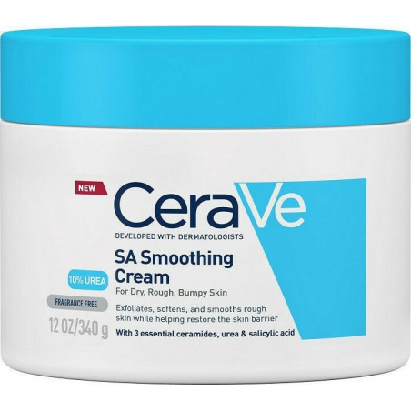 CeraVe SA Smoothing Cream For Dry, Rough, Bumpy Skin 340gr CeraVe SA Smoothing Cream For Dry, Rough, Bumpy Skin 340gr