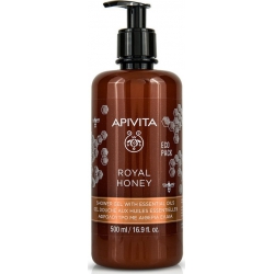 Apivita Royal Honey Shower Gel with Essential Oils 500ml Eco Pack