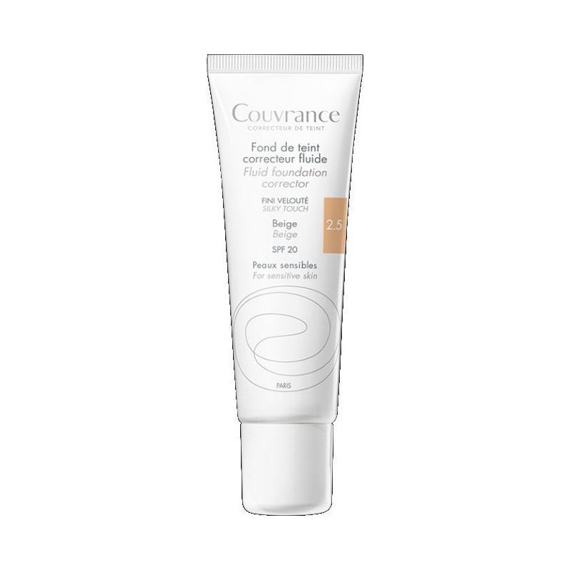 Avene Couvrance Fond de Teint Correcteur Fluide SPF20 2.5 Beige 30ml