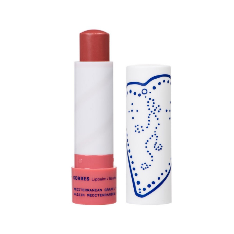 Korres Balsam Lip Balm Mediterranean Grape Tinted 4.5g