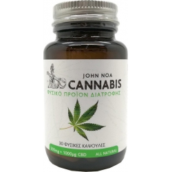 John Noa Cannabis Φυσικό Προϊόν Διατροφής 30 κάψουλες