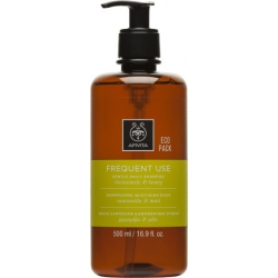 Apivita Eco Pack FREQUENT USE Gentle Daily Shampoo Chamomile & Honey 500ml
