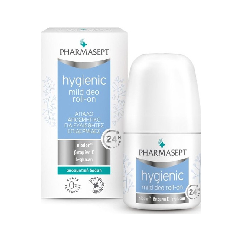 Pharmasept Hygienic Mild Deo 24h Roll-On για Ευαίσθητες Επιδερμίδες 50ml