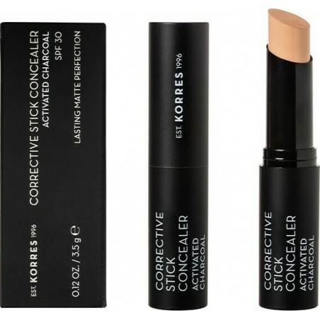 Korres Corrective Concealer Activated Charcoal SPF30 ACS3 3.5gr