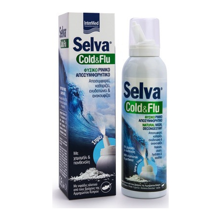 Intermed Selva Cold & Flu Φυσικό Ρινικό Αποσυμφορητικό 150ml