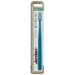 Jordan Οδοντόβουρτσα Green Clean Μπλε Medium 1 τεμάχιο