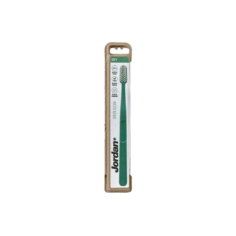 Jordan Οδοντόβουρτσα Green Clean Πράσινο Soft 1 τεμάχιο