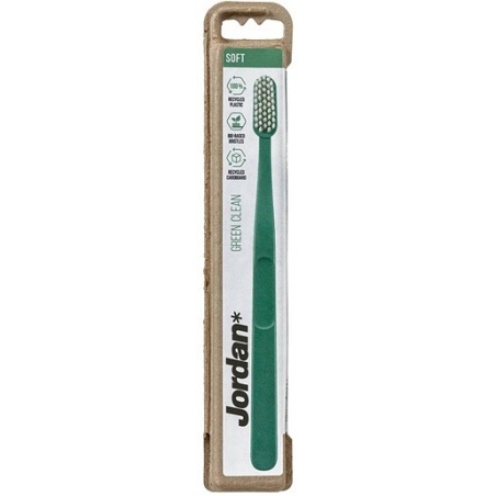 Jordan Οδοντόβουρτσα Green Clean Πράσινο Soft 1 τεμάχιο