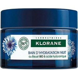 Klorane Bain D'hydratation Nuit Κρέμα Νυκτός με Φυτικό Υαλουρονικό Οξύ 50ml