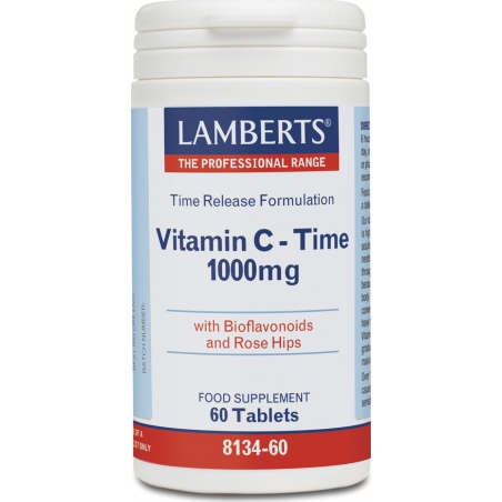 Lamberts Vitamin C Time Release 1000mg 60 ταμπλέτες Lamberts Vitamin C Time Release 1000mg 60 ταμπλέτες