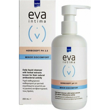 Intermed Eva Intima Herbosept pH 3.5 Minor Discomfort 250ml Intermed Eva Intima Herbosept pH 3.5 Minor Discomfort 250ml