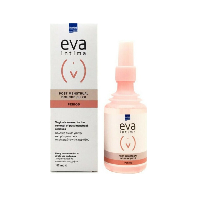 Intermed Eva Intima Post Menstrual Douche pH 7.0 Period 147ml