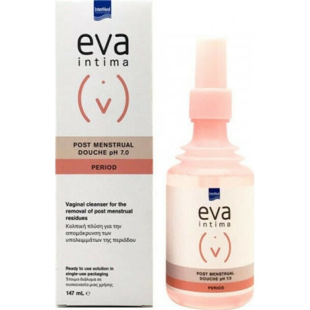 Intermed Eva Intima Post Menstrual Douche pH 7.0 Period 147ml Intermed Eva Intima Post Menstrual Douche pH 7.0 Period 147ml
