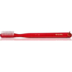 GUM 409 Classic Compact Soft Οδοντόβουρτσα Κόκκινη 1τμχ