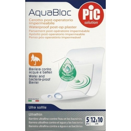 Pic Aquabloc Αυτοκόλλητες Γάζες 12cmx10cm 5 Τεμάχια Pic Aquabloc Αυτοκόλλητες Γάζες 12cmx10cm 5 Τεμάχια