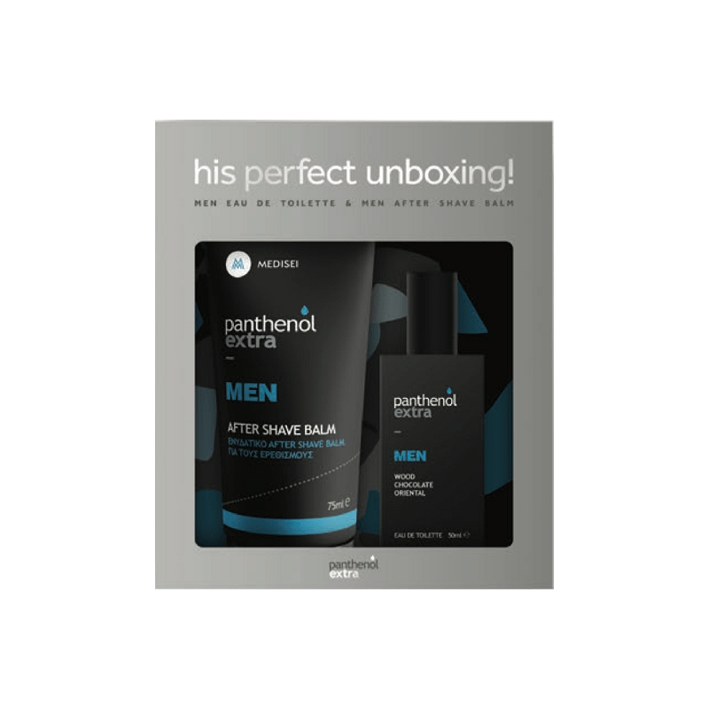 Medisei Panthenol Extra Men Eau de Toilette 50ml + After Shave Balm 75ml