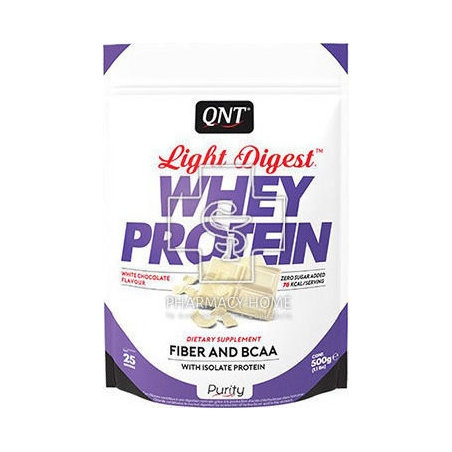 QNT Light Digest Whey Protein 500gr White Chocolate QNT Light Digest Whey Protein 500gr White Chocolate