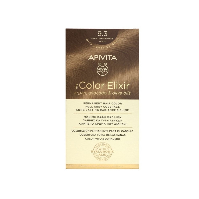 Apivita My Color Elixir 9.3 Ξανθό Πολύ Ανοιχτό Χρυσό 125ml