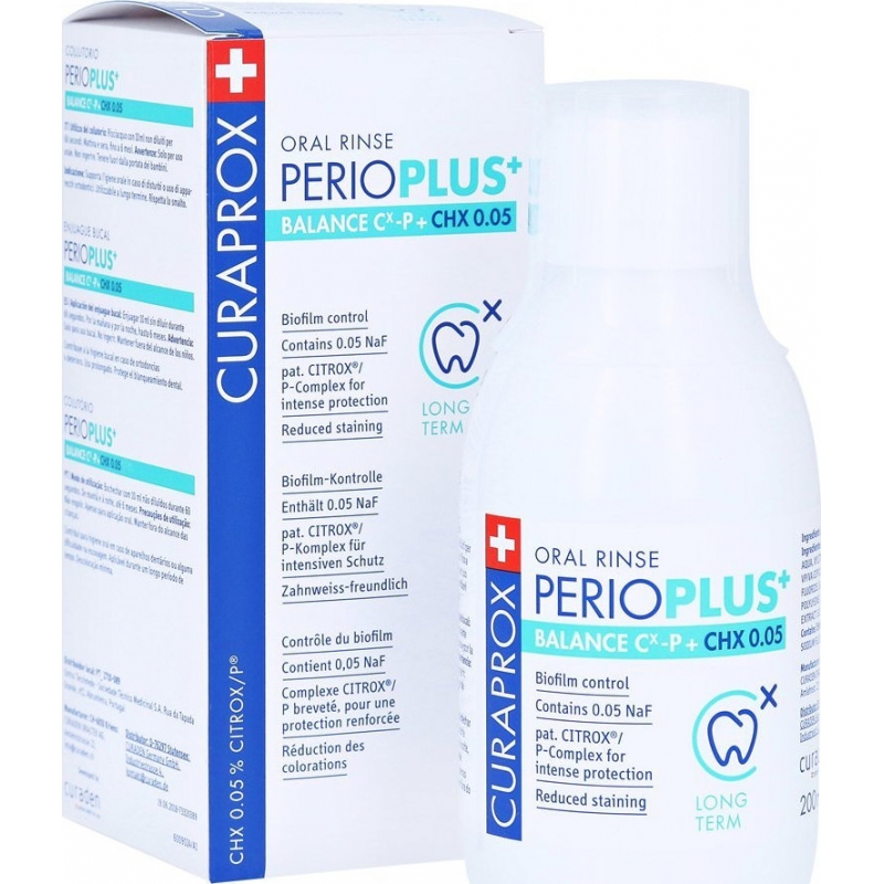 Curaprox Perio Plus Balance CHX 0.05 Long Term 200ml