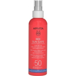 Apivita Bee Sun Safe Hydra Melting Ultra Light Ενυδατικό Αντιηλιακό Προσώπου & Σώματος με Θαλάσσια Φύκη & Πρόπολη SPF50 200ml