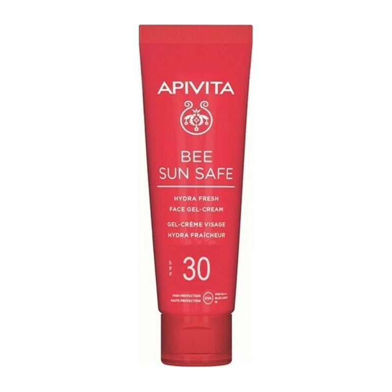 Apivita Bee Sun Safe Hydra Fresh Ενυδατική Κρέμα Gel Προσώπου SPF30, 50ml