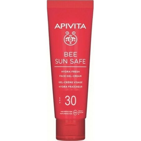 Apivita Bee Sun Safe Hydra Fresh Ενυδατική Κρέμα Gel Προσώπου SPF30, 50ml Apivita Bee Sun Safe Hydra Fresh Ενυδατική Κρέμα Gel Προσώπου SPF30, 50ml