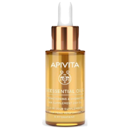 Apivita Beessential Oils Έλαιο Προσώπου Ημέρας για Ενυδάτωση και Ενδυνάμωση της Επιδερμίδας 15ml Apivita Beessential Oils Έλαιο Προσώπου Ημέρας για Ενυδάτωση και Ενδυνάμωση της Επιδερμίδας 15ml