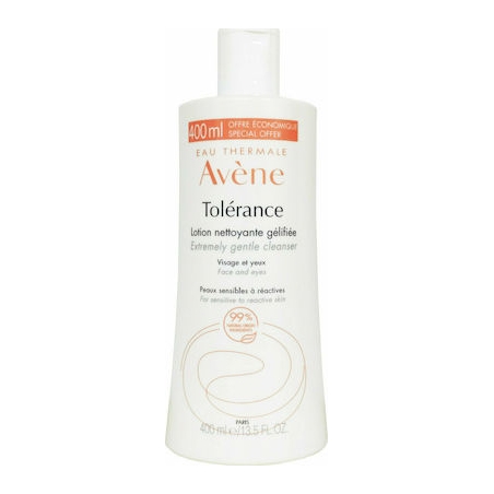Avene Tolerance Extremely Gentle Cleanser Lotion Face & Eyes Λοσιόν Kαθαρισμού 400ml