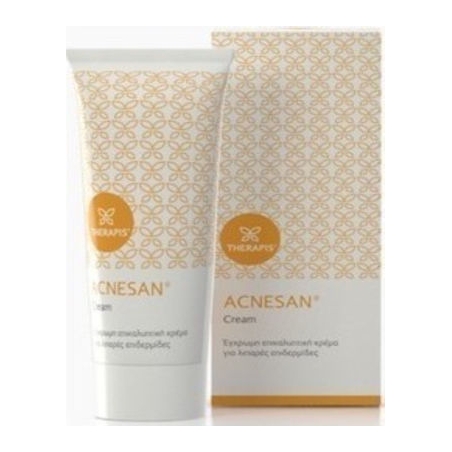 Therapis Acnesan Cream Έγχρωμη Επικαλυπτική Κρέμα για Λιπαρές Επιδερμίδες 75ml