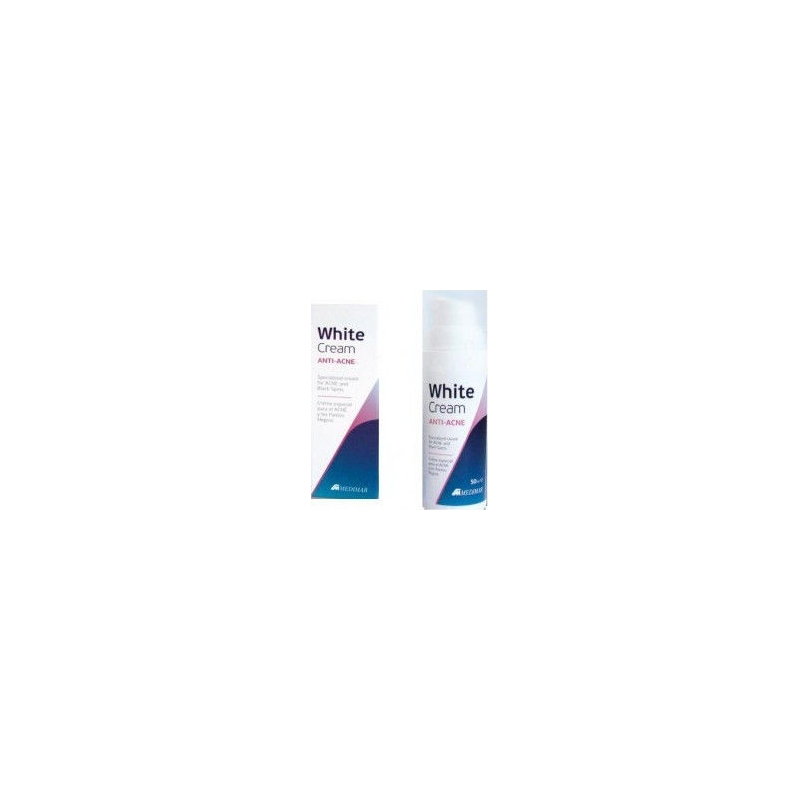 MEDIMAR Run White Anti-Acne Cream Ειδική Κρέμα για Σπυράκια & Μαύρα Στίγματα 50ml