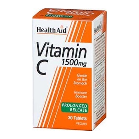 Health Aid Vitamin C 1500mg Prolonged Release 30 ταμπλέτες